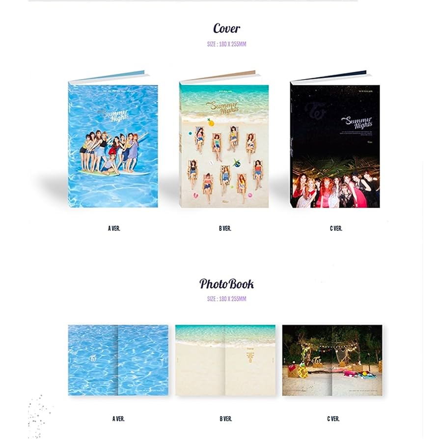 TWICE モノグラフ Summer night トレカ付き 2025年最新】twice monograph summer nightsの人気アイテム